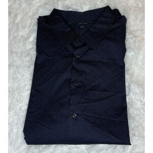 Perry Ellis stretch mens 3xl button down long sleeve casual/business shirt